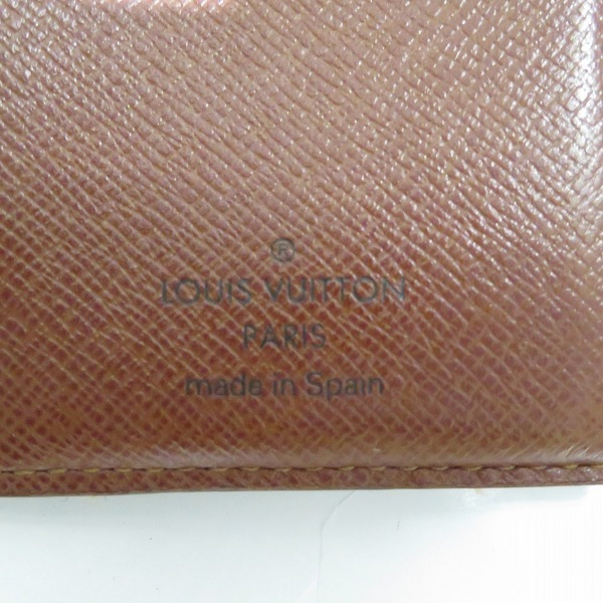 Louis Vuitton Monogram Porte Monebier Viennois M61663 Kamaguchi Bifold Wallet Men's Women's