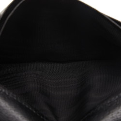 Gucci long wallet 035 black silver leather men's GUCCI