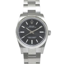Rolex Oyster Perpetual 124200 Watch Black Dial Random Serial 2022 Men's