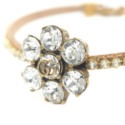 Gucci Crystal Double G Bracelet Gold 651557