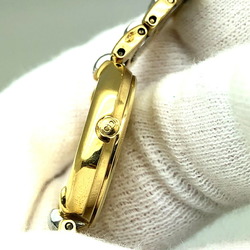 Christian Dior Quartz Watch D48.133 Silver Gold Dial Octagon Date Women's ITV4H9LQJN08 RM4991D