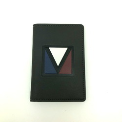 LOUIS VUITTON V-Line Organizer de Poche M61192 Leather Black Men's Business Card Holder/Card Case Pass ITB26NXZYUPG RM5115D