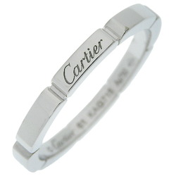 Cartier CARTIER Lanieres Ring K18 White Gold Approx. 5.0g Men's I220823124