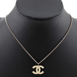 CHANEL COCO Mark Necklace Silver Approx. 6.2g Women's I211723057
