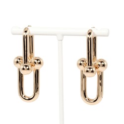 Tiffany TIFFANY&Co. Hardware Extra Large Earrings K18 PG Pink Gold Approx. 17.4g T121724525