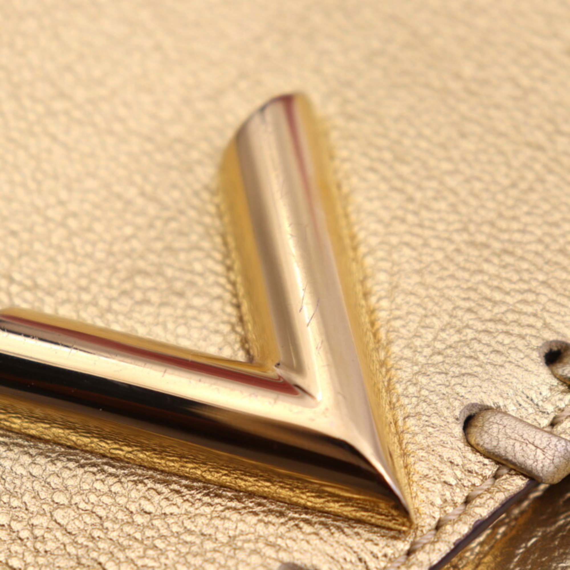 LOUIS VUITTON Louis Vuitton Very Shoulder Bag M43202 Calf Leather Gold Chain Handbag Star Studs