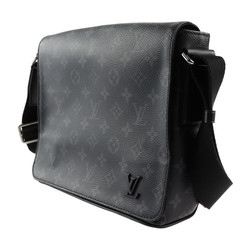 LOUIS VUITTON Louis Vuitton District PM NV3 Shoulder Bag M46255 Monogram Eclipse Leather Black