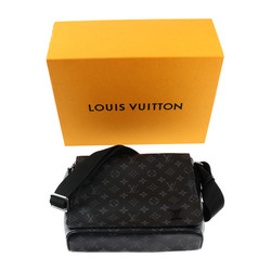 LOUIS VUITTON Louis Vuitton District PM NV3 Shoulder Bag M46255 Monogram Eclipse Leather Black