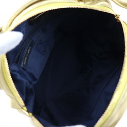 LOEWE Anagram Handbag Leather Gold