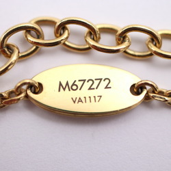 LOUIS VUITTON Louis Vuitton Collier Crazy in Rock Heart Necklace M67272 Metal Gold Silver Pendant