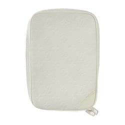 LOUIS VUITTON Utility Side Bag Monogram Shoulder M53297 Taurillon Leather Off-White Body Pouch