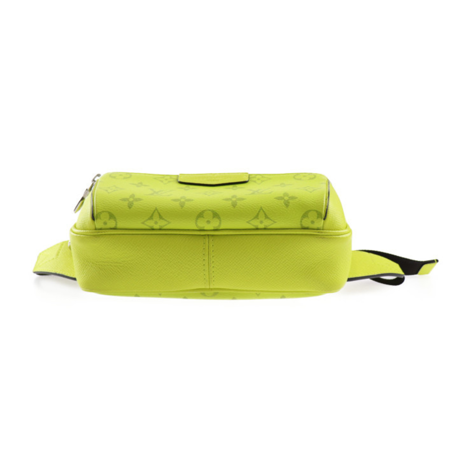 LOUIS VUITTON Bum Bag Outdoor Taigarama Body M30251 PVC Leather Jaune Yellow Black