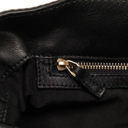Gucci Abbey One Shoulder Bag 189839 Black Leather Women's GUCCI
