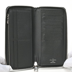 Louis Vuitton Zippy Wallet Vertical Round Zip M30503 Taiga Leather Noir (Black) S-155075
