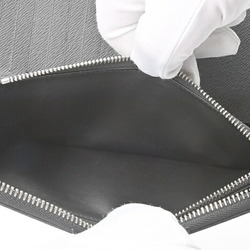 Louis Vuitton Zippy Wallet Vertical Round Zip M30503 Taiga Leather Noir (Black) S-155075