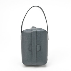 Valextra Trick Track Handbag Soft Calfskin Dark Blue S-155122