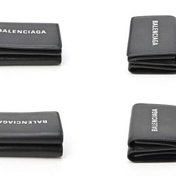 Balenciaga Compact Wallet 505055 Leather S-155039