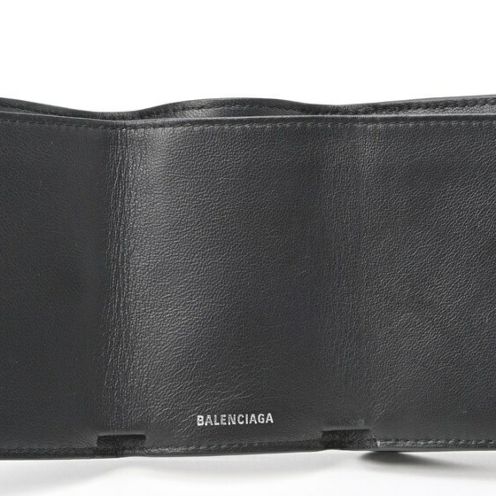 Balenciaga Compact Wallet 505055 Leather S-155039