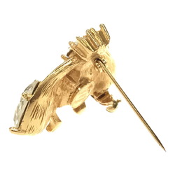 Christian Dior BOUTIQUE Boutique Brooch Bee Gold Stone Ladies ITCLMZJ4UNE4 RM1049R