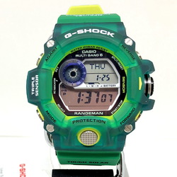 CASIO Casio G-SHOCK Watch GW-9401KJ-3JR Rangeman RANGEMAN EARTHWATCH Ghost Glass Frog 2015 Green Yellow Digital Radio Solar Tough ITEGVOTLU9M6