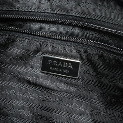 PRADA Prada shoulder bag nylon leather NERO black VA0220