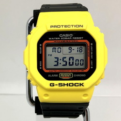 CASIO Casio G-SHOCK Watch DW-5600TB-1 THROW BACK 1983 Black Yellow Digital Quartz ITJ55Z44M5KO