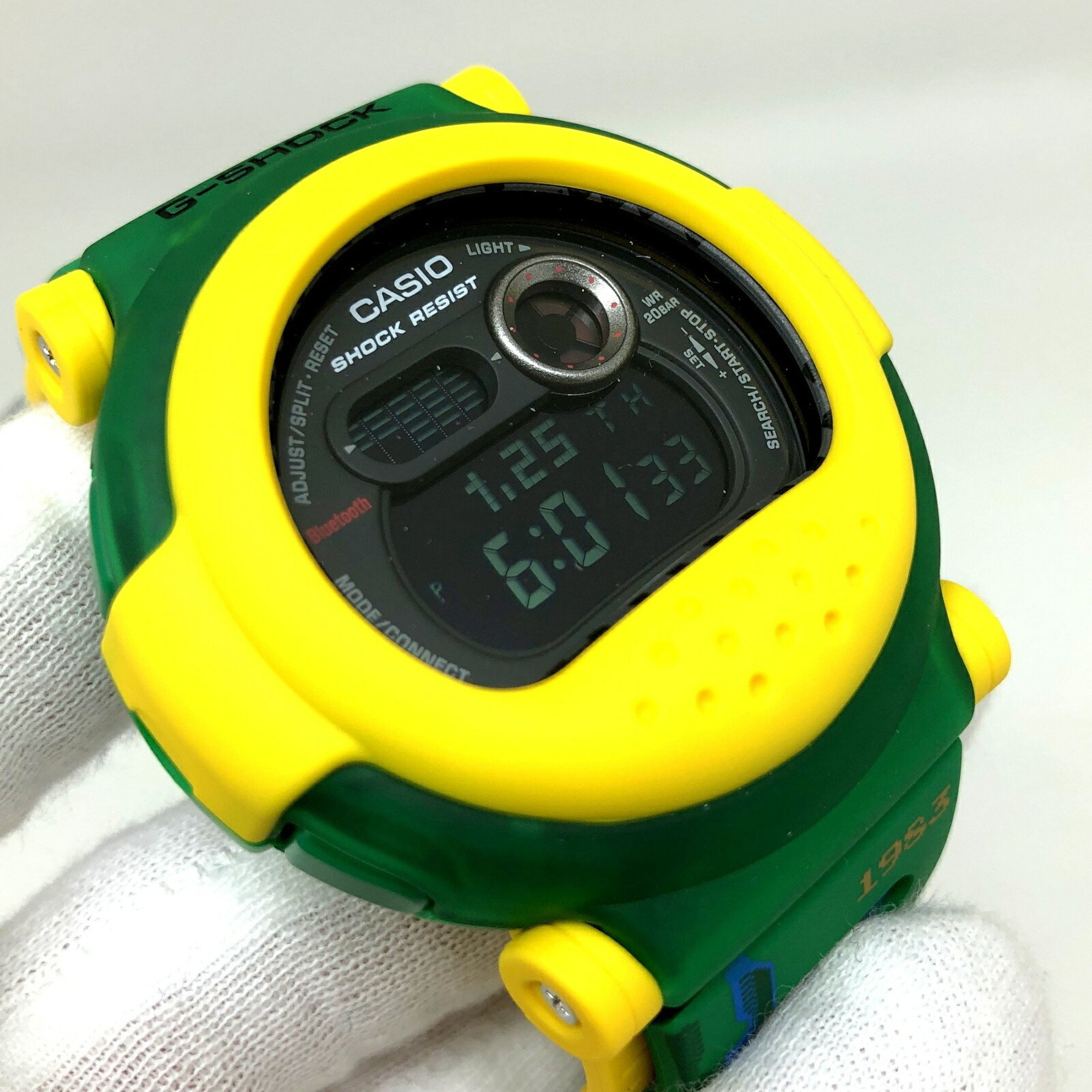 CASIO Casio G-SHOCK Watch G-B001RG-3JR nexax Digital Quartz DW-001 Series Yellow Green Skeleton Jason IT9XVWIYVJGO