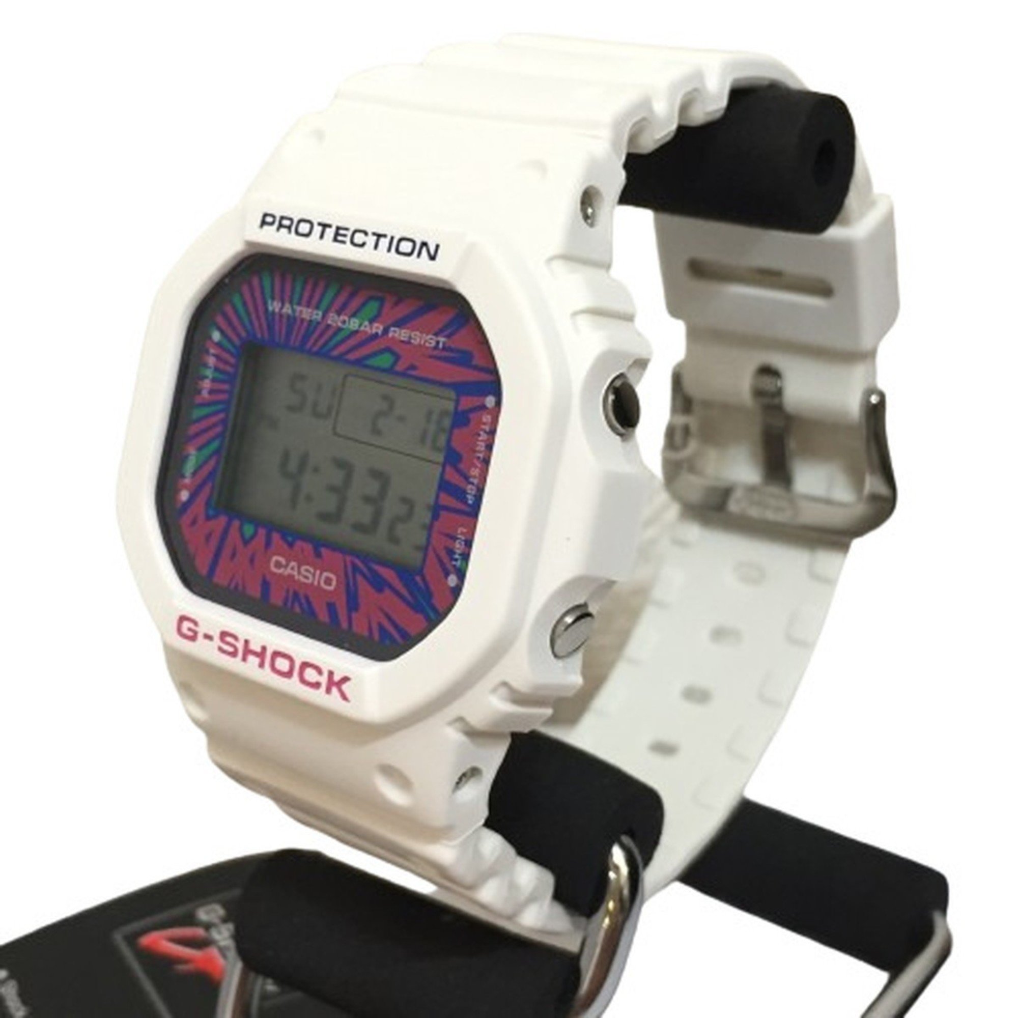 CASIO Casio G-SHOCK DW-5600DN-7DR Digital Square Watch Quartz White Sporty ITVZKH73W7ZK RK1075D