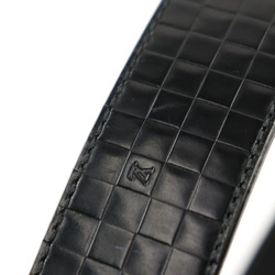 LOUIS VUITTON Sainteur Enventur belt M6820V Notation size 85/34 Embossed leather Black Reversible Vuitton