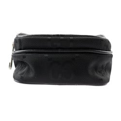 GUCCI Gucci Off The Grid Shoulder Bag 643882 GG Nylon Leather Black Crossbody