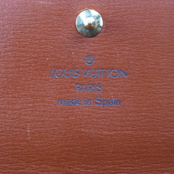 LOUIS VUITTON Louis Vuitton Pochette Portomone Cult Credit Epi Long Wallet M63573 Leather Kenya Brown