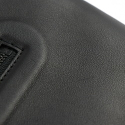 LOUIS VUITTON Louis Vuitton Pochette Cosmos Dark Infinity Second Bag M63268 Leather Black Clutch Pouch