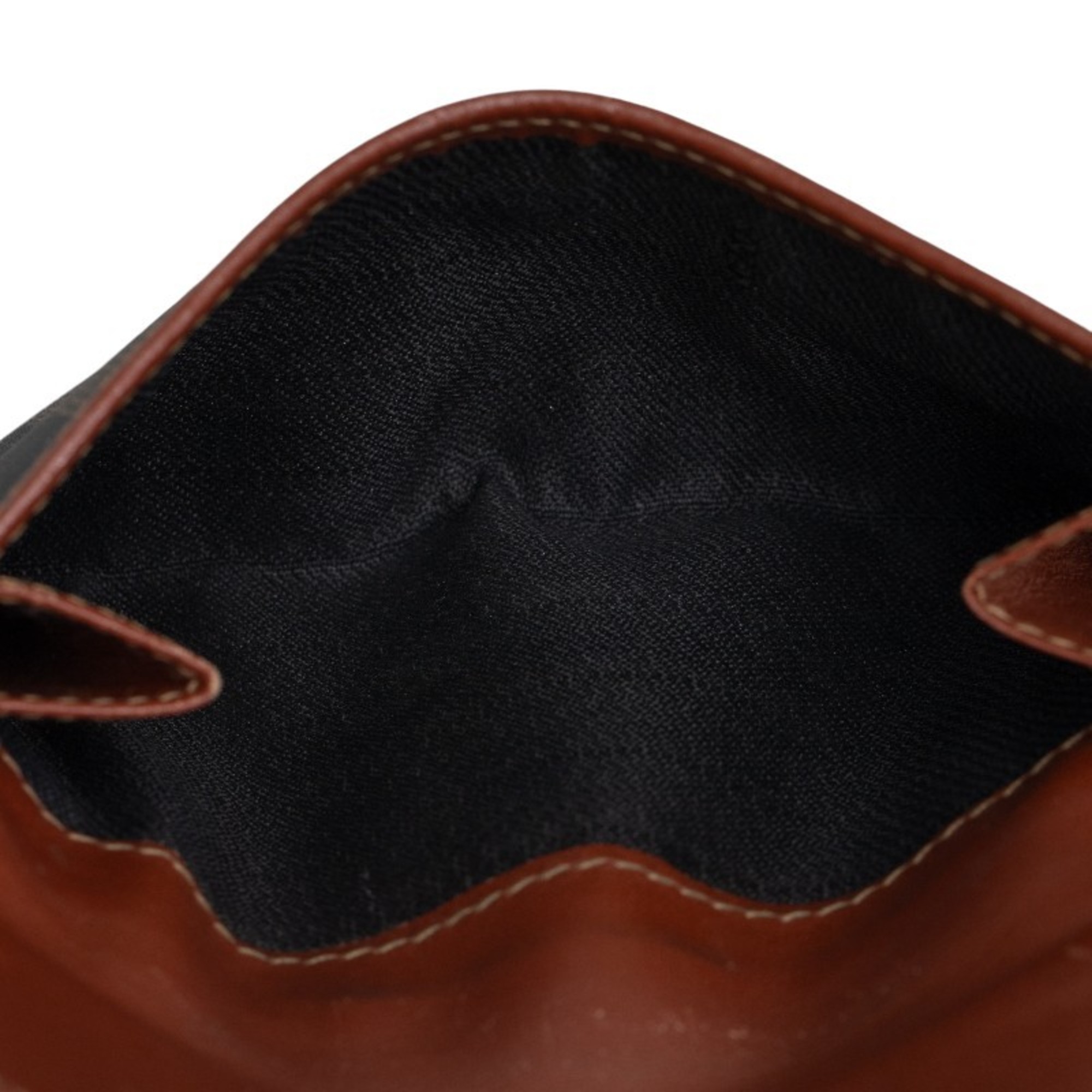 FENDI Pecan Bifold Wallet Brown PVC Leather Women's