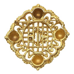 Christian Dior Coat of Arms Brooch Gold Women's ITJ3WBM3V13G RM1046R
