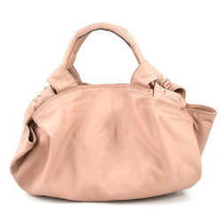 LOEWE Handbag Nappa Aire Leather Pink Beige Women's