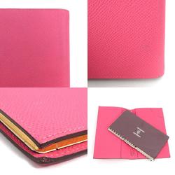 Hermes Notebook Cover Leather Pink Ladies