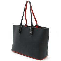 Christian Louboutin Kabata Small Tote Bag Shoulder Leather Black Red 3205219 CM53