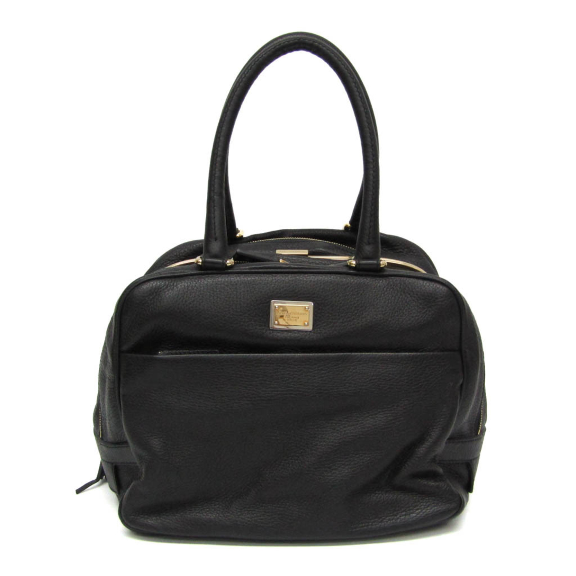 Dolce & Gabbana Women's Leather Tote Bag Black