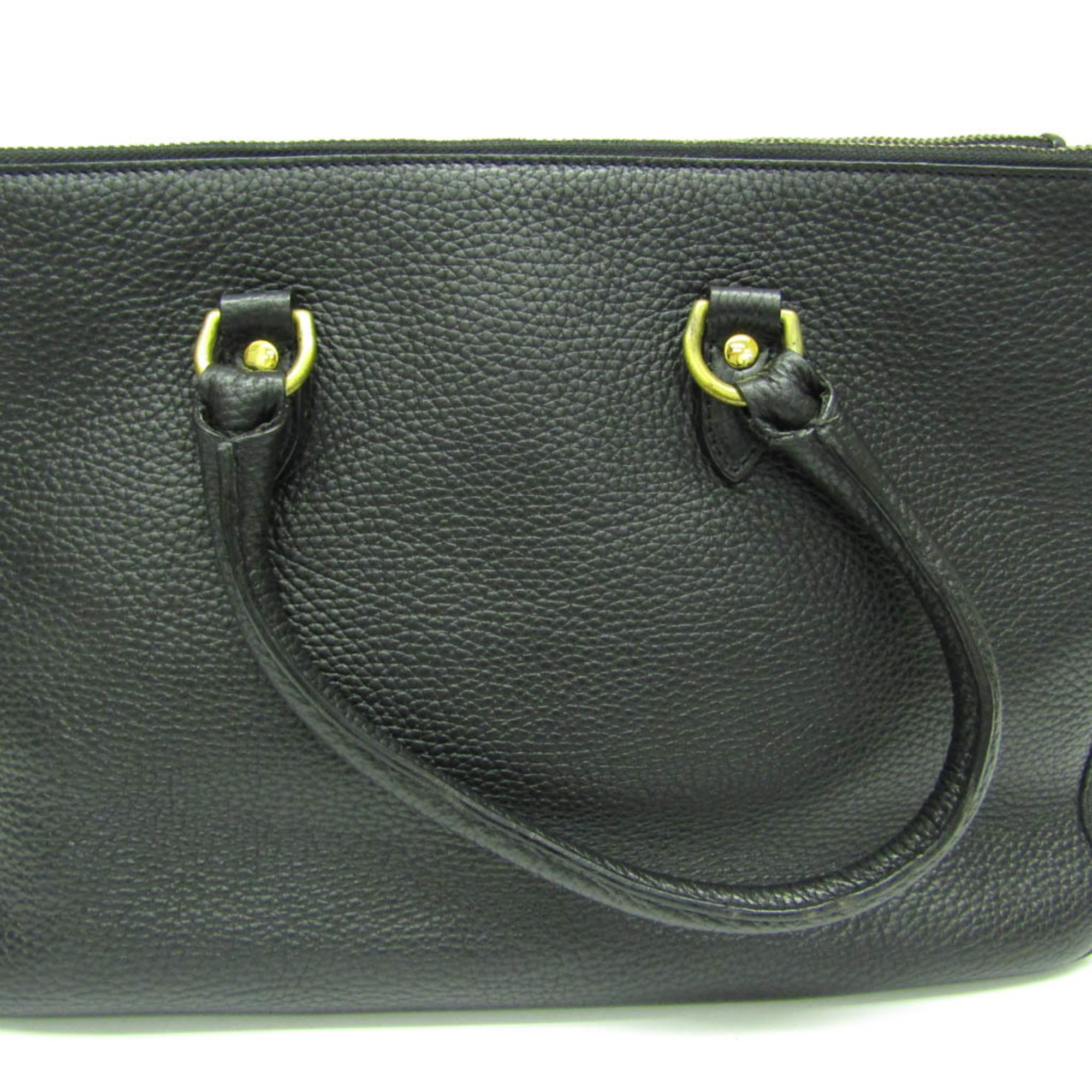J&M Davidson SIGRID Women's Leather Tote Bag Black