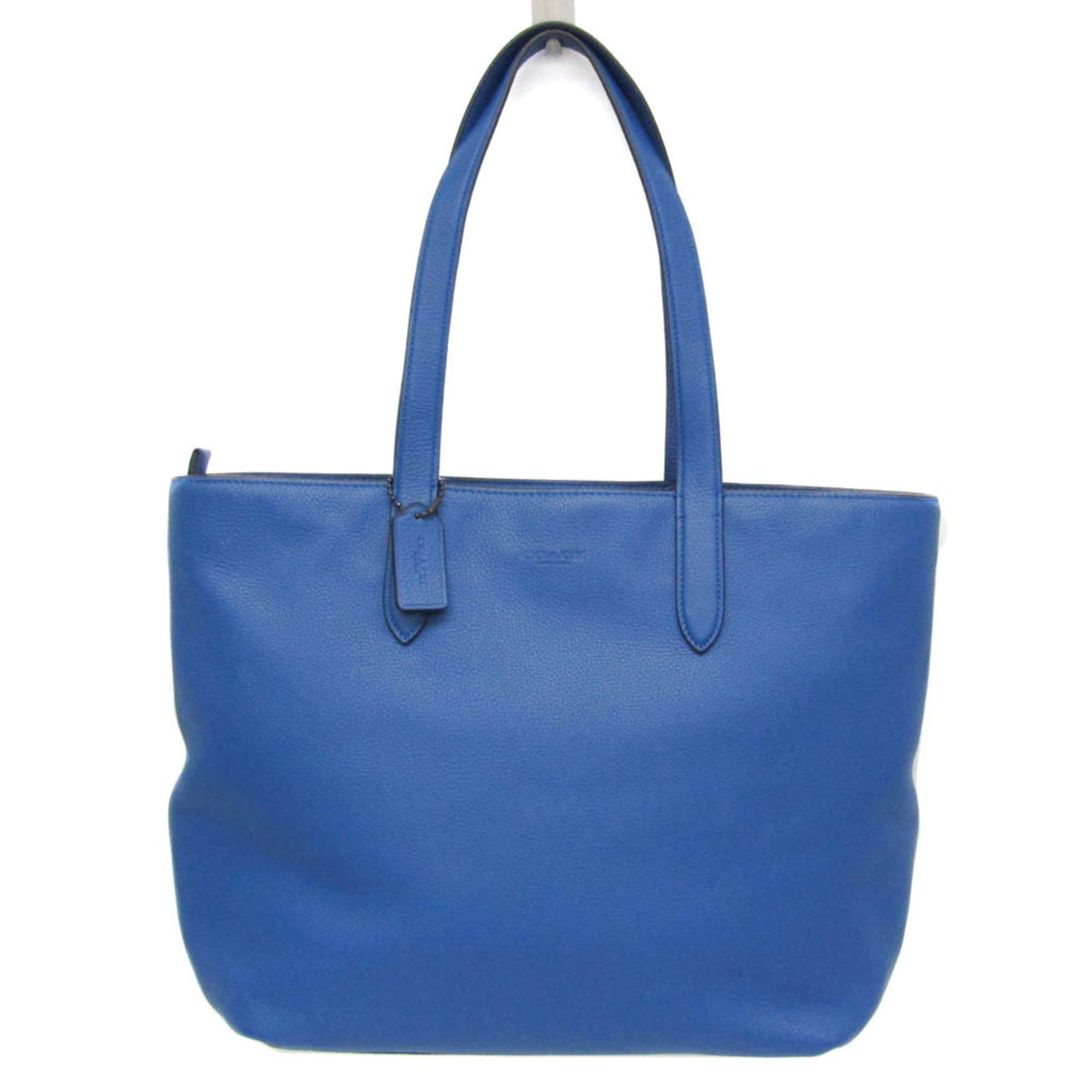 Coach Metropolitan Soft Tote 88291 Women's Leather Tote Bag Blue