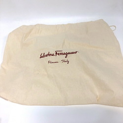 Salvatore Ferragamo Chain Shoulder Bag AB-21 G176 Gancini Straw Leather Beige Rose Ladies ITIWQDIE9O28 RM4937D