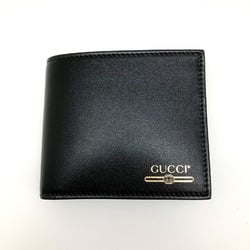 GUCCI Gucci Bifold Wallet 547586 0YA0G 1000 Leather Black ITSL8AR2U4K6 RM4506D