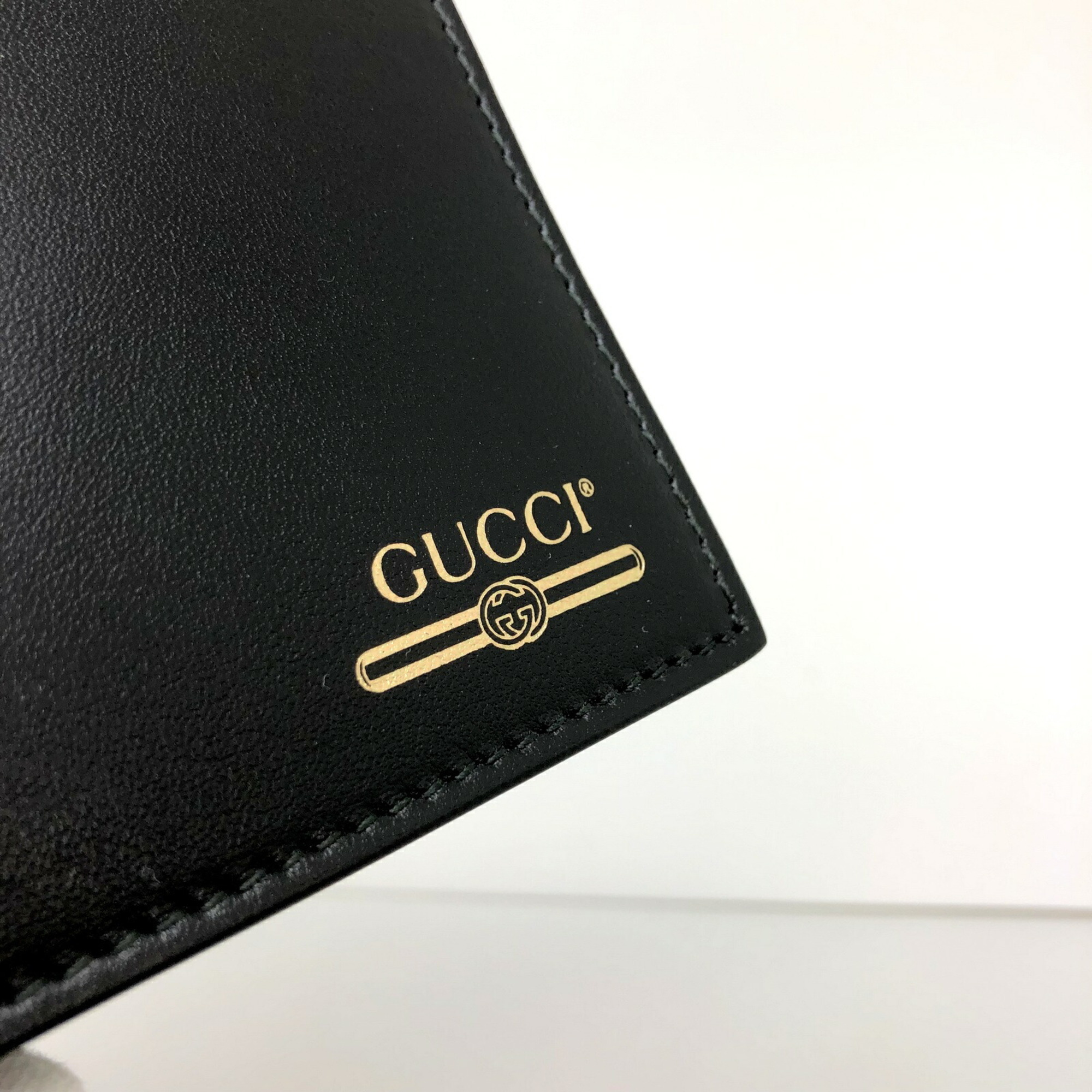 GUCCI Gucci Bifold Wallet 547586 0YA0G 1000 Leather Black ITSL8AR2U4K6 RM4506D