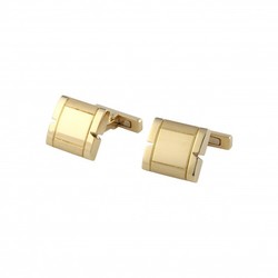 Cartier Tank Française K18YG Yellow Gold Cufflinks