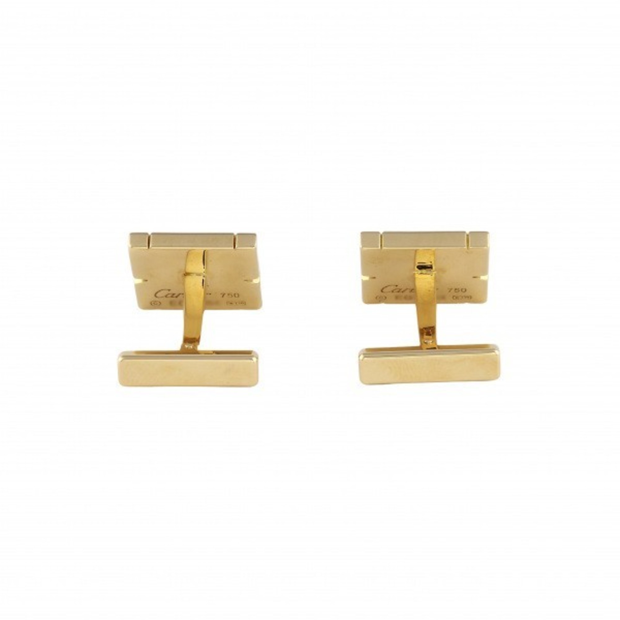 Cartier Tank Française K18YG Yellow Gold Cufflinks