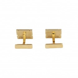 Cartier Tank Française K18YG Yellow Gold Cufflinks