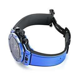 HUBLOT Big Bang Unico Blue Magic World Limited 500 Pieces 411.ES.5119.RX Silver Dial Watch Men's