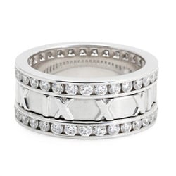 Tiffany Atlas K18WG white gold ring