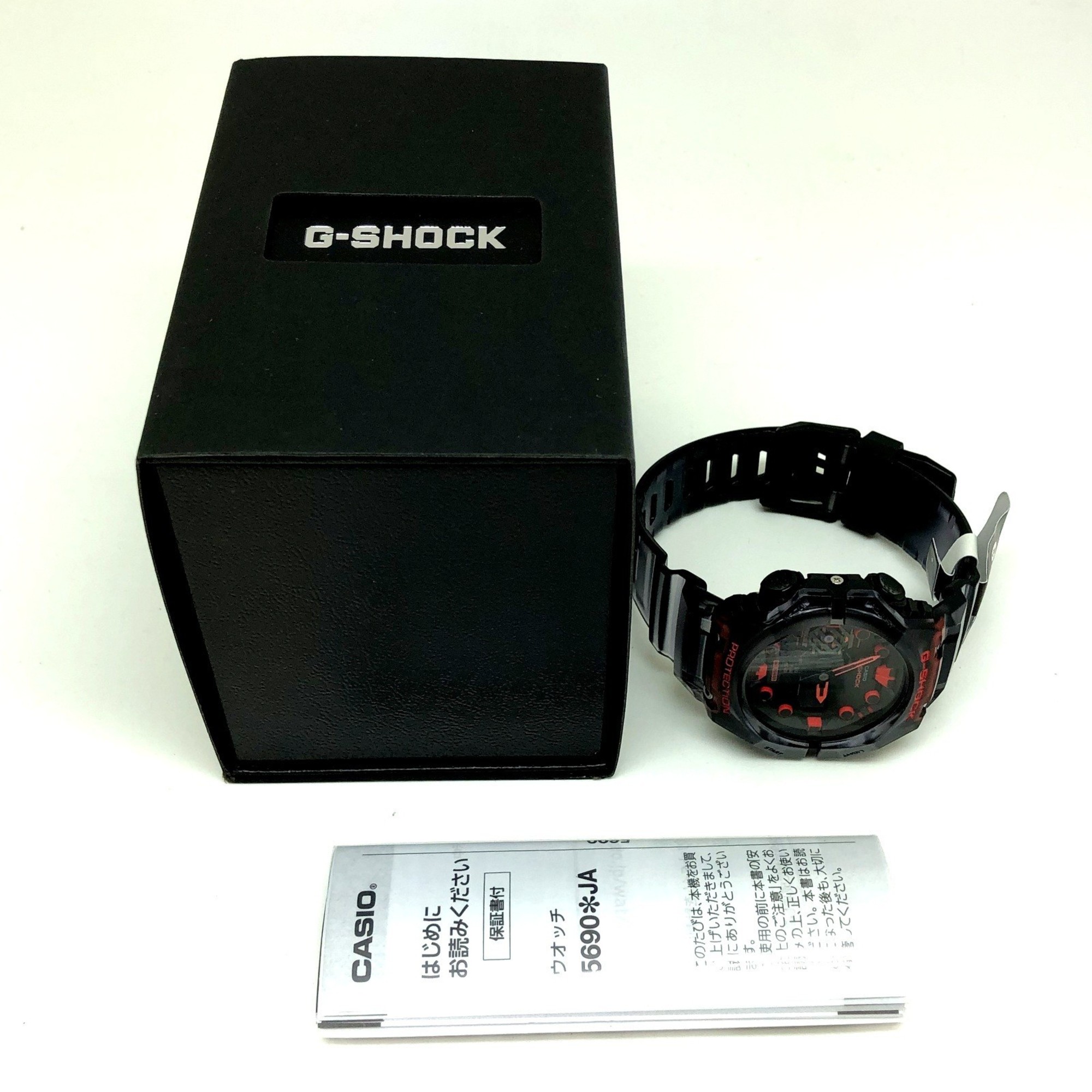 CASIO Casio G-SHOCK Watch GA-B001G-1A Ana-Digi Quartz Black Skeleton Smartphone Link Men's ITMV3599DA5K
