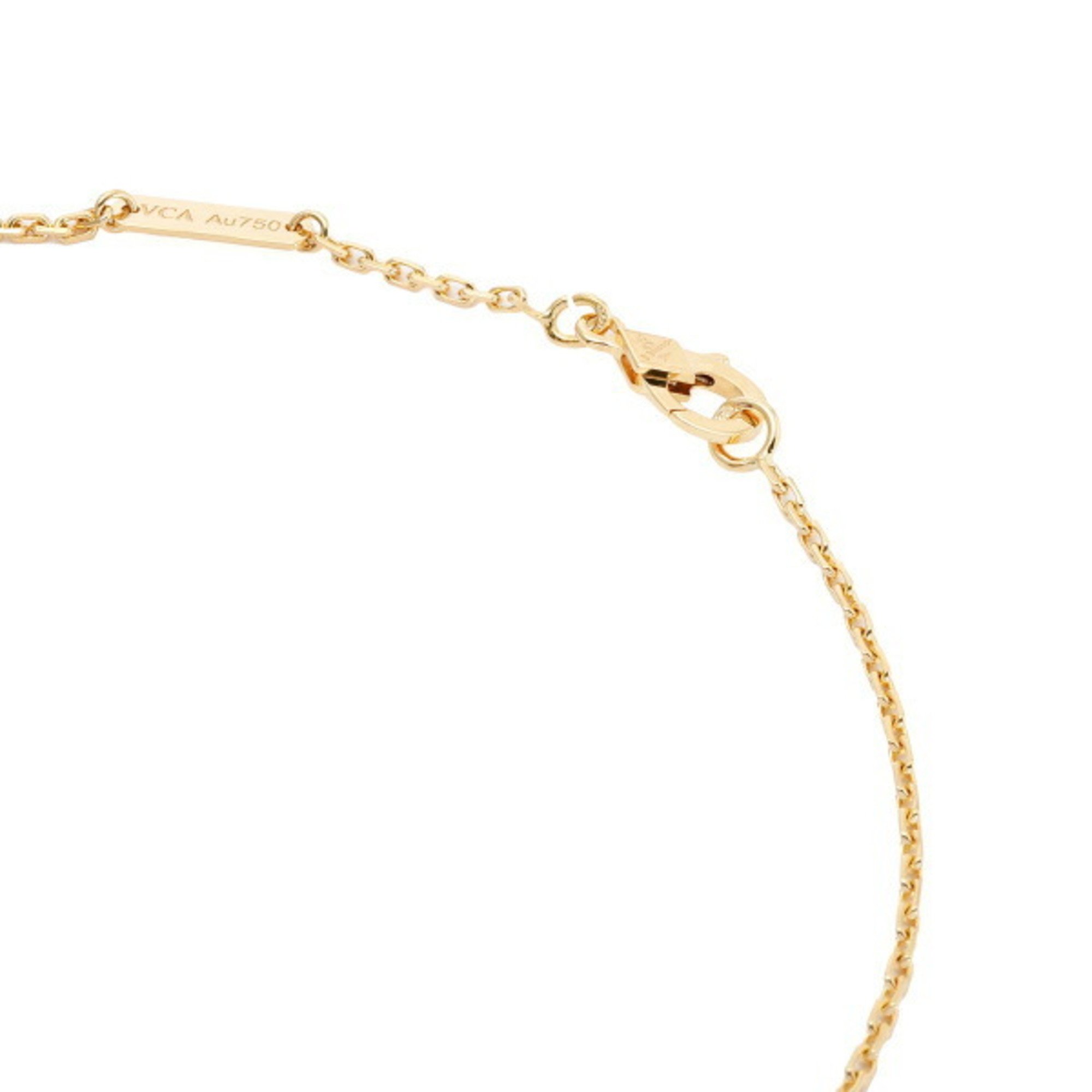 Van Cleef & Arpels Van Cleef Arpels Frivole Pendant Large Model K18YG Yellow Gold Necklace